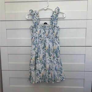 Janie and Jack Blue Floral Dress